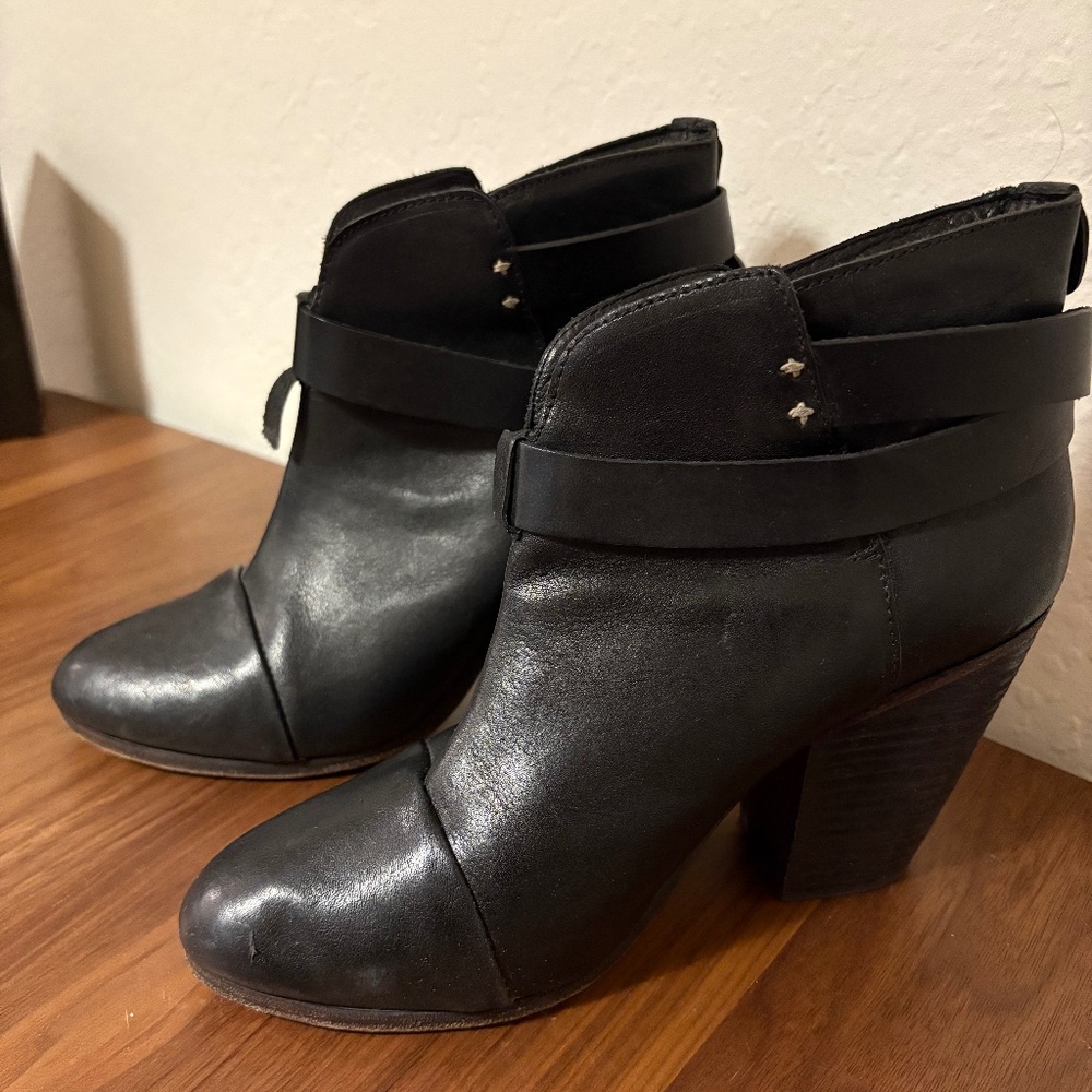 Rag & Bone leather booties - size 38 1/2